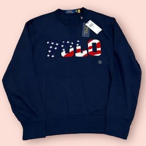 Ralph Lauren Polo Mens Americana Sweatshirt (Navy)